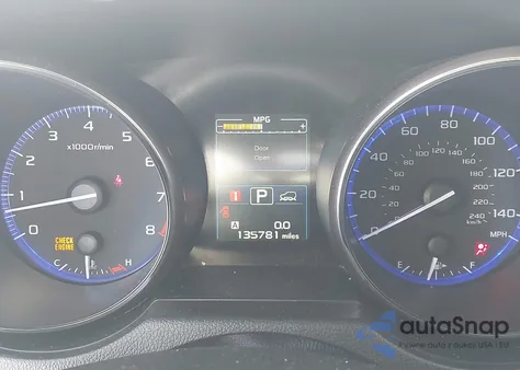 2016 Subaru Outback 2.5I Premium from USA, damaged, VIN 4S4BSACC1G3208181